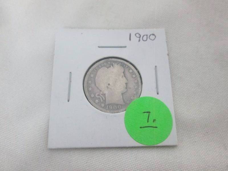 Silver Barber Quarter
