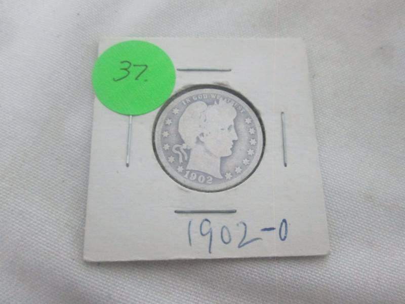 Silver Barber Quarter