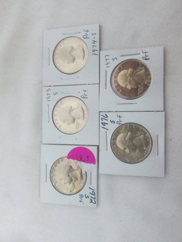 5 - Proof Washington Quarters