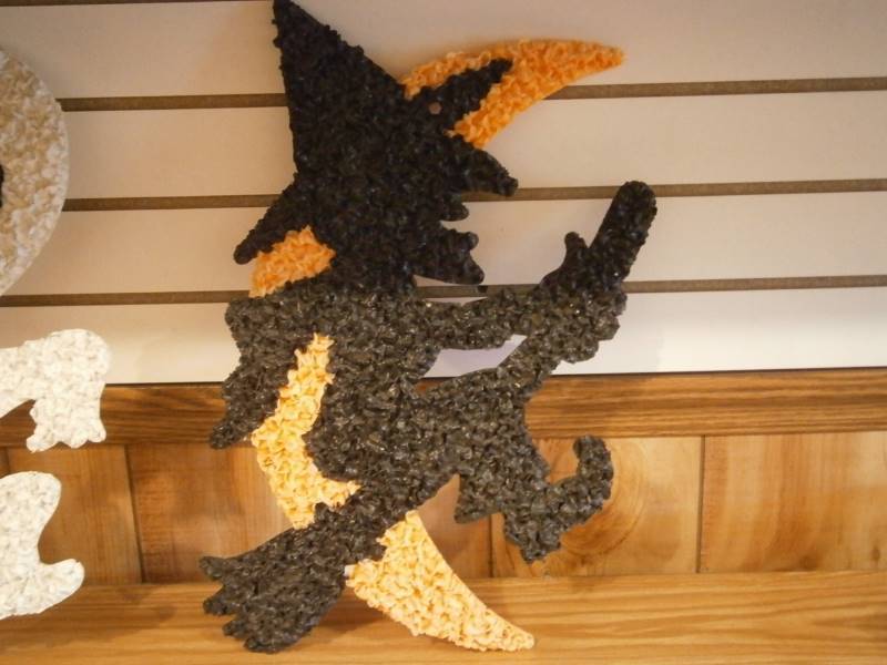3 Vintage Halloween Wall Hangings