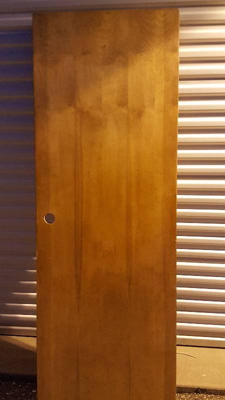 Solid wood door