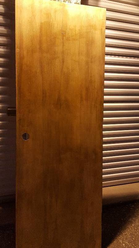 Solid wood door