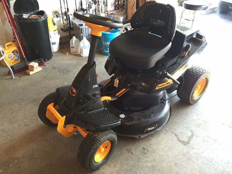 Poulan 30 discount inch riding mower