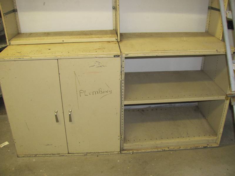 lot 2 image: Racks & Shelving