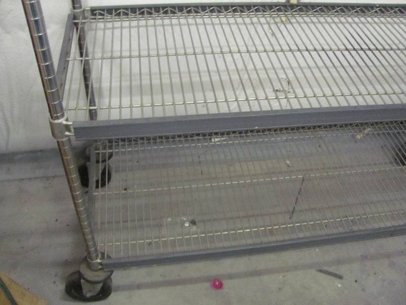 lot 8 image: Racks & Shelving