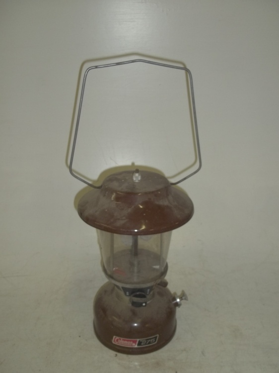 lot 20 image: Coleman model 275 lantern dated February 1982