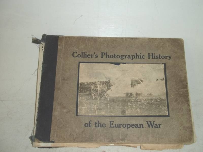 lot 92 image: Very rare colliers photographic history of the European war 1918