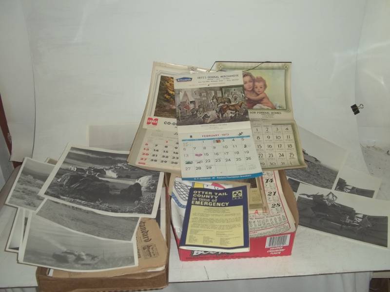 lot 111 image: Vintage calendars and declassified military photos