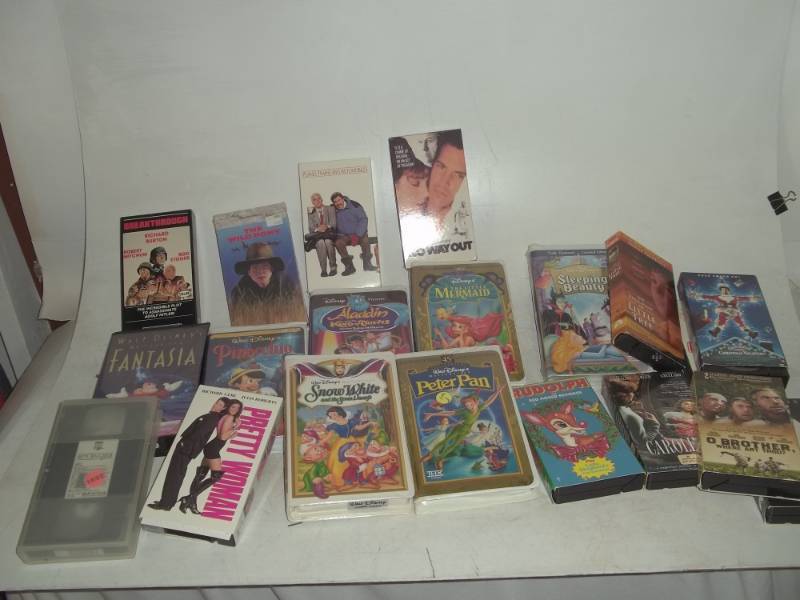 lot 113 image: Disney VHS classic films