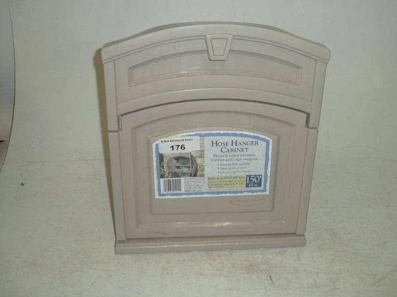 lot 176 image: Hose hanger cabinet