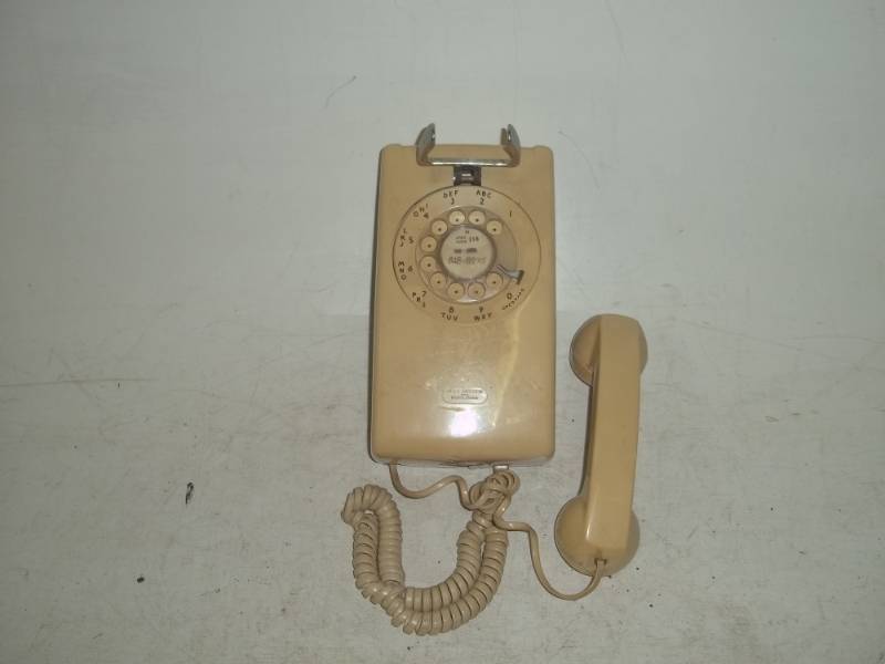 lot 249 image: Western Electric rotary wall phone