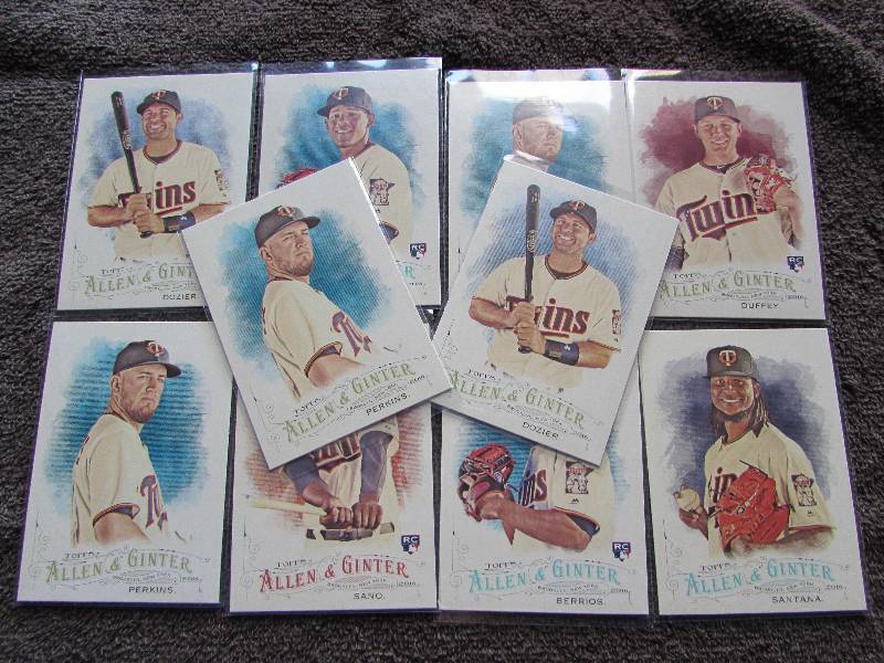 LOT OF 10 ALLEN AND GINETER MN TWIN...