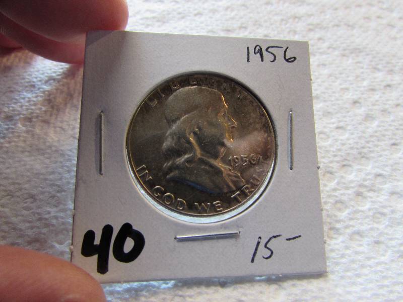 1956 FRANKLIN HALF DOLLAR...