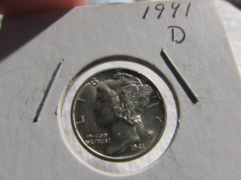 1941 D MERCURY DINE, UNCIRCULATED...
