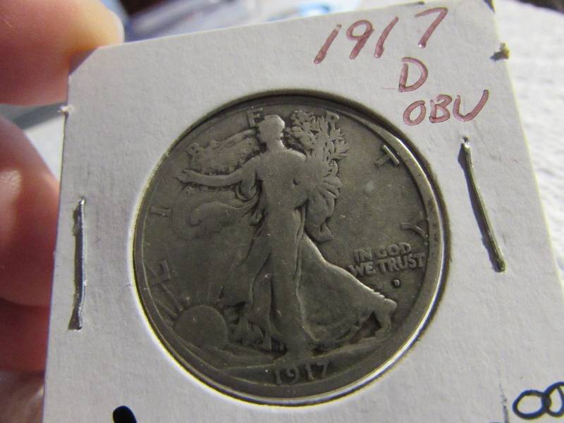 1917 D OBVERSE WALKING LIBERTY HALF...