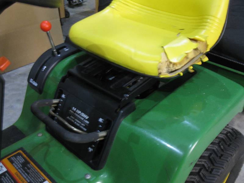 John Deere STX46 Riding Mower and attachments