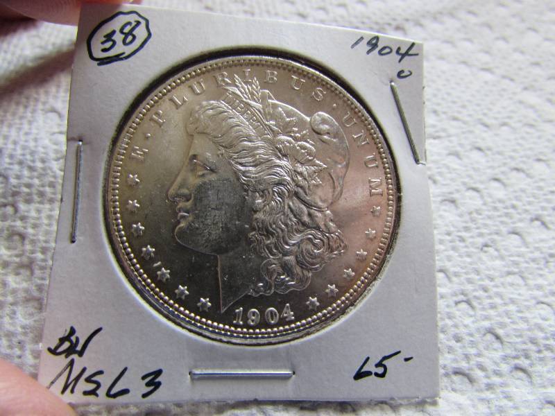 1904 O MORGAN SILVER DOLLAR