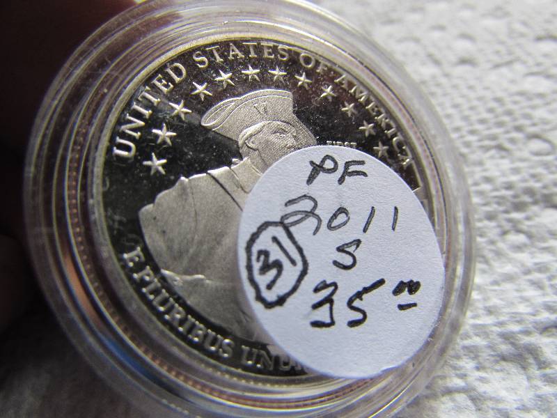 2011 S US ARMY COMMEMORATIVE HALF - PROOF