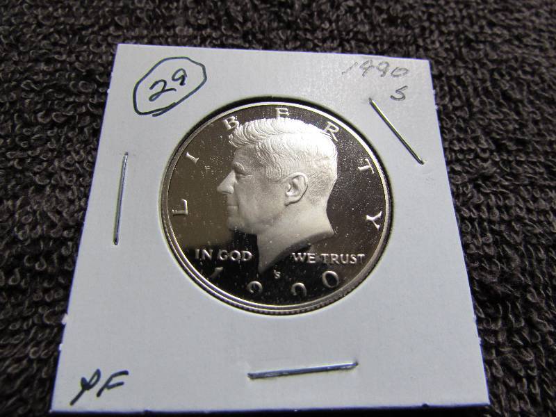 1990 S KENNEDY HALF PROOF