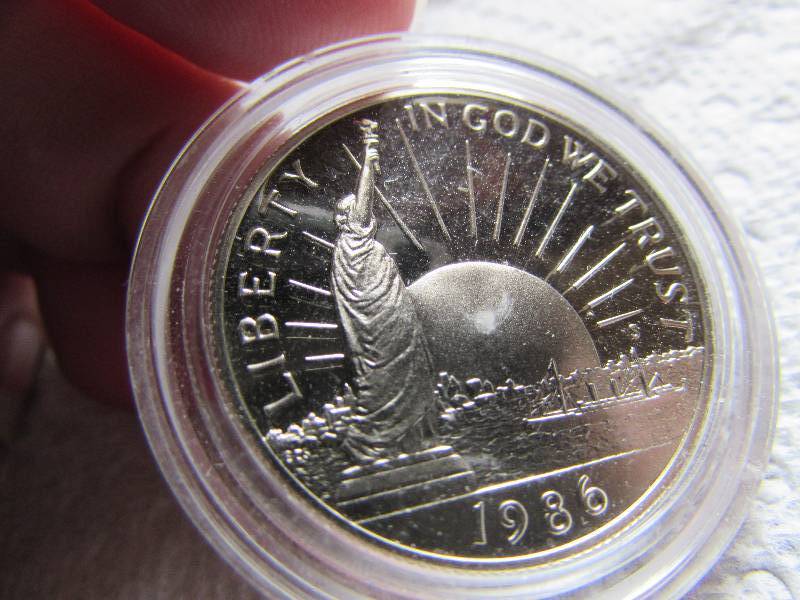 1986 S LIBERTY COMMEMORATIVE HALF - PROOF