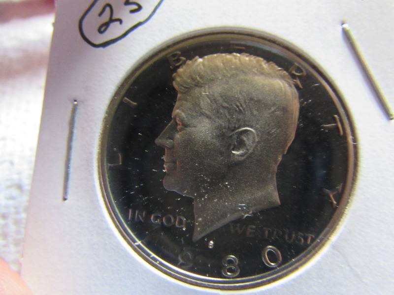 1980 S KENNEDY HALF - PROOF