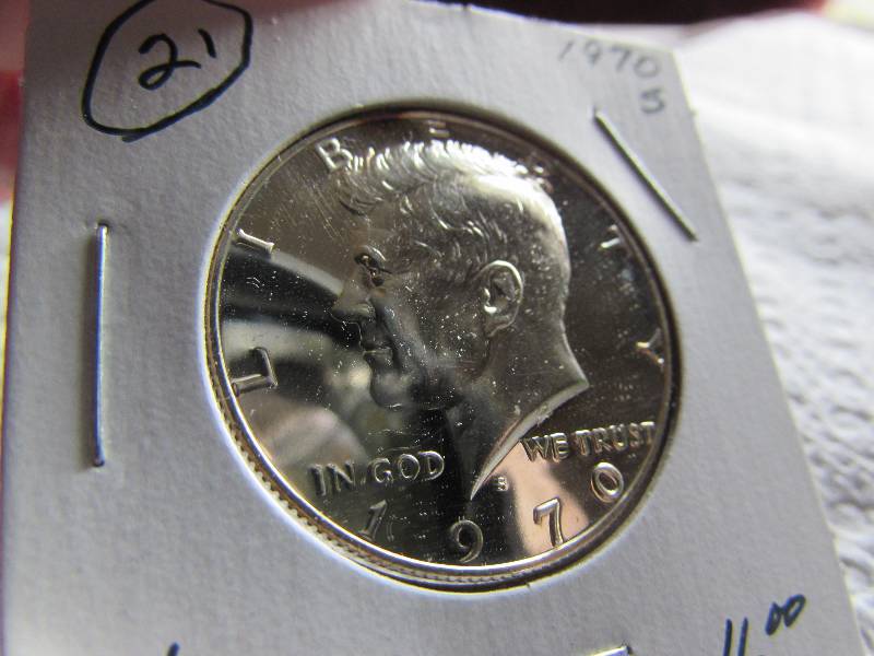 1970 S KENNEDY SILVER HALF - PROOF