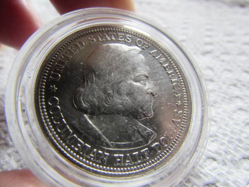1883 COLUMBIAN EXPO COMMEMORATIVE SILVER HALF - BU