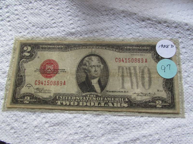 1928 D $2 RED SEAL