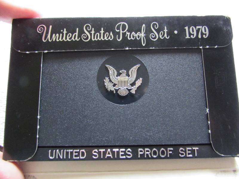 1979 PROOF SET, W SBA DOLLAR