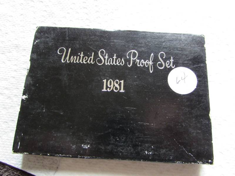 1981 PROOF SET, W SBA DOLLAR