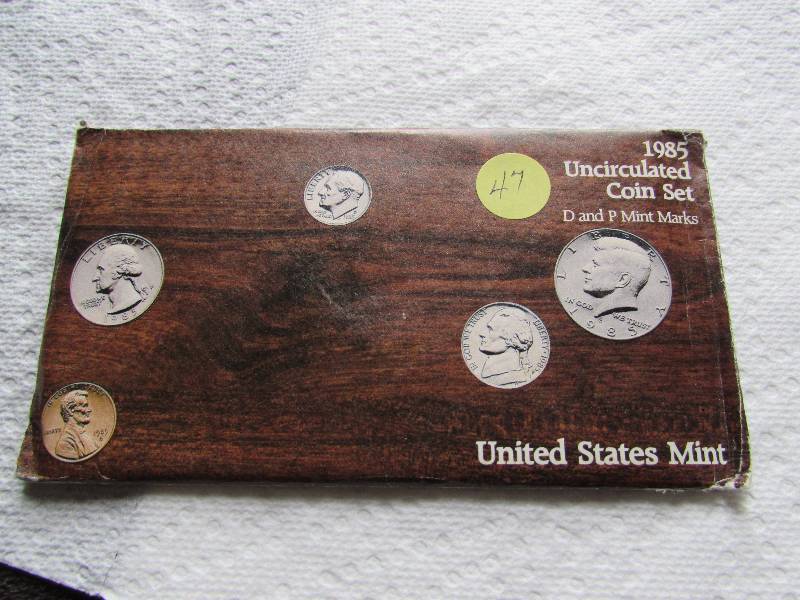 1985 P&D US MINT SET