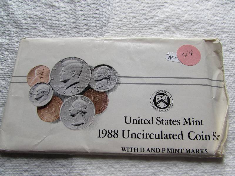1988 P&D US MINT SET