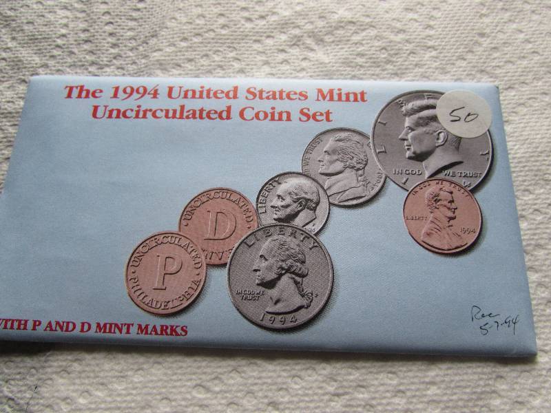 1994 P&D US MINT SET