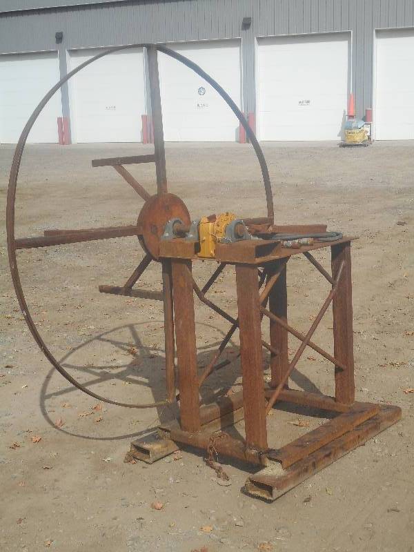 Industrial Skidloader Hydraulic Spooler Machine