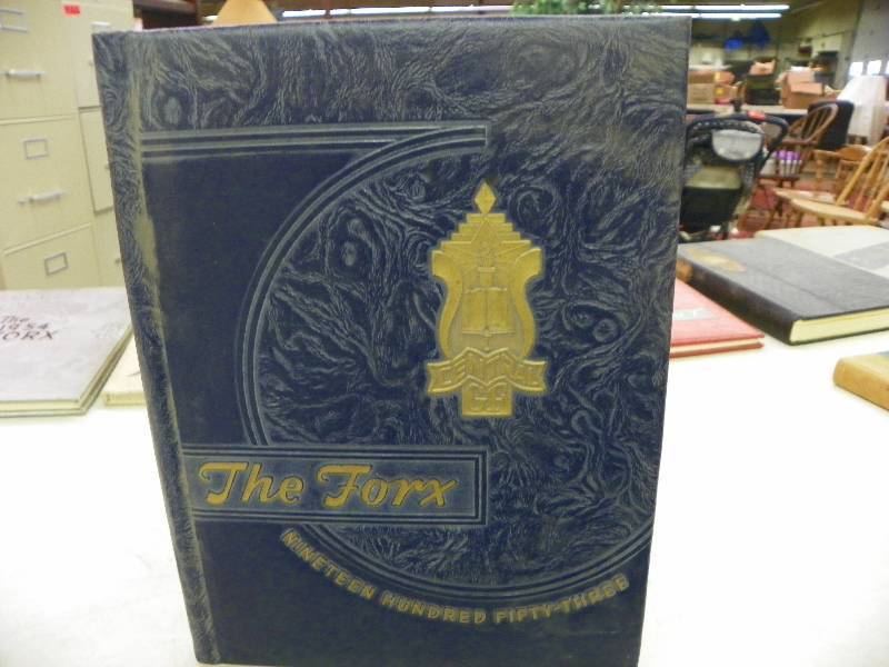 lot 93 image: 1953 The Forx school annual