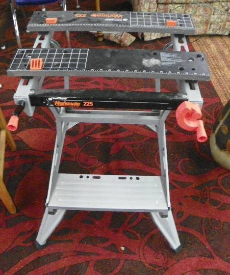 lot 114 image: Workmate 225 Portable Project Center and Vise, by Black & Decker