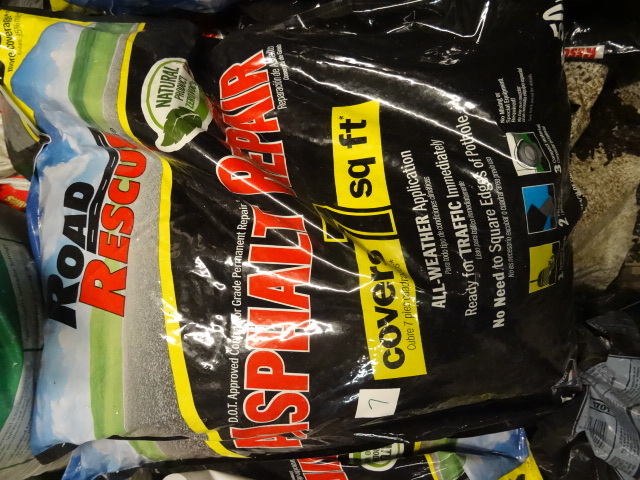 NEW Approx 10 bags Asphalt Patch approx 7 sq ft ea