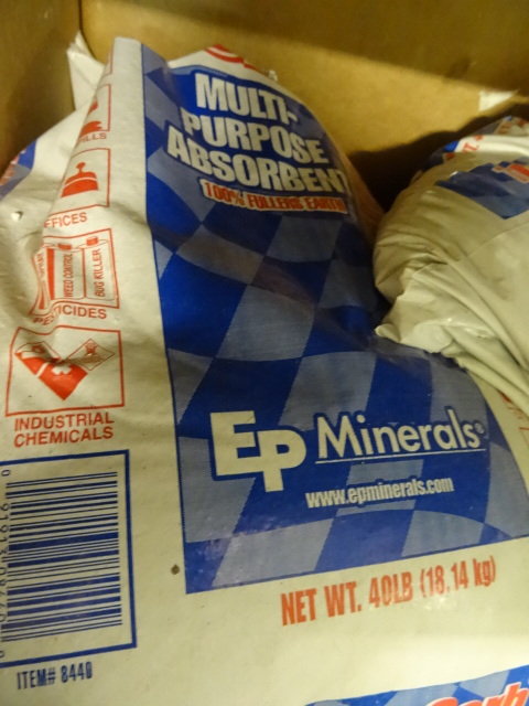 NEW Qty 2 Bags Thrifty Sorb Oil Absorbant approx 80 lbs total