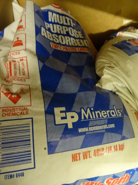NEW Qty 2 Bags Thrifty Sorb Oil Absorbant approx 80 lbs total