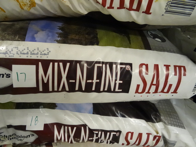 NEW Bag Champion Mix-N-Fine Salt Sodium Chloride Approx 50 lbs