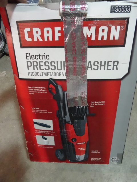 Craftsman Power Washer Model 7198839 Was not powerful enough for customers needs.