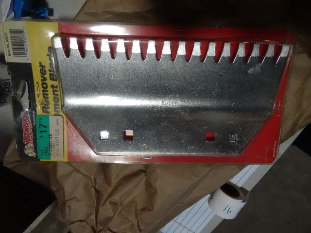 NEW Qty 4 Shingle Remover Replacement Blades