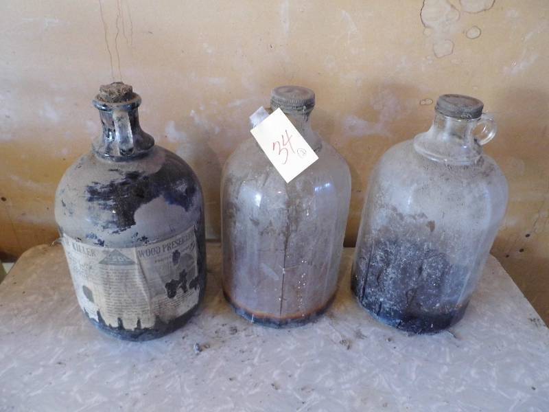 3 - 1 Gallon Glass Jugs