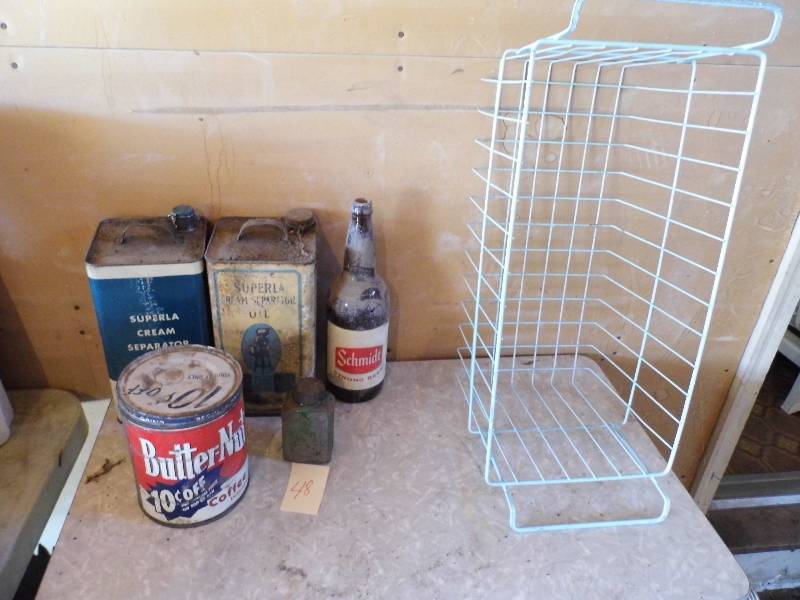 Schmidt Bottle - Cans - Basket