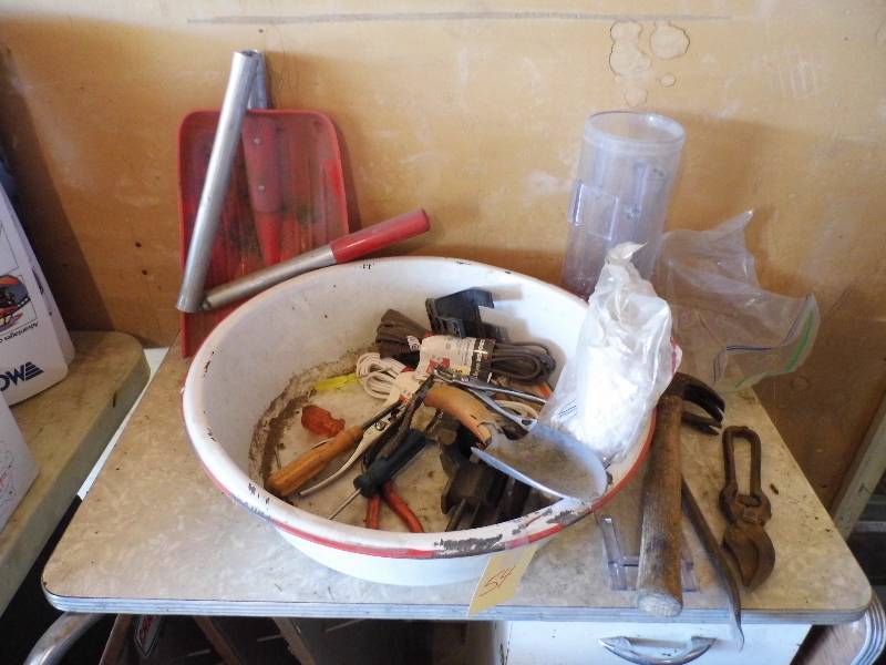 Tools - Rain Guage - Enamel Bowl