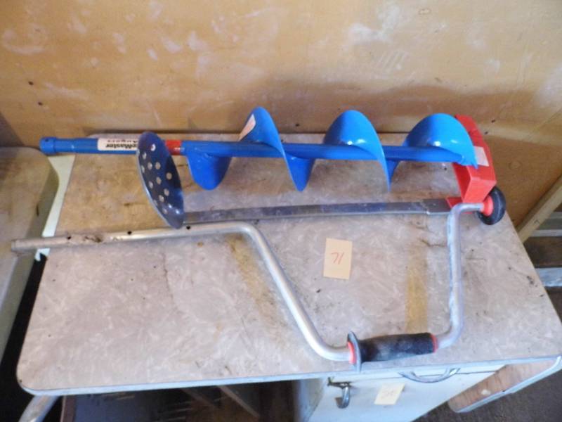 Ice Auger wInstructions