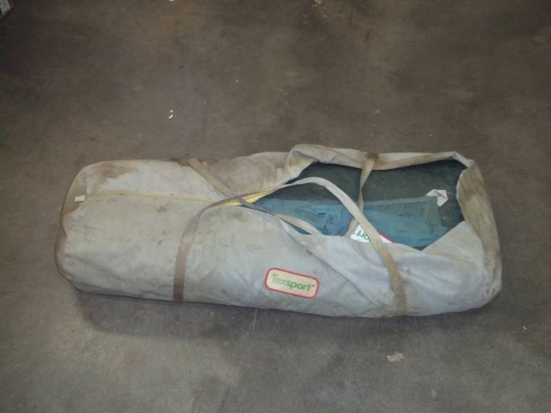 Texsport tent size unknown