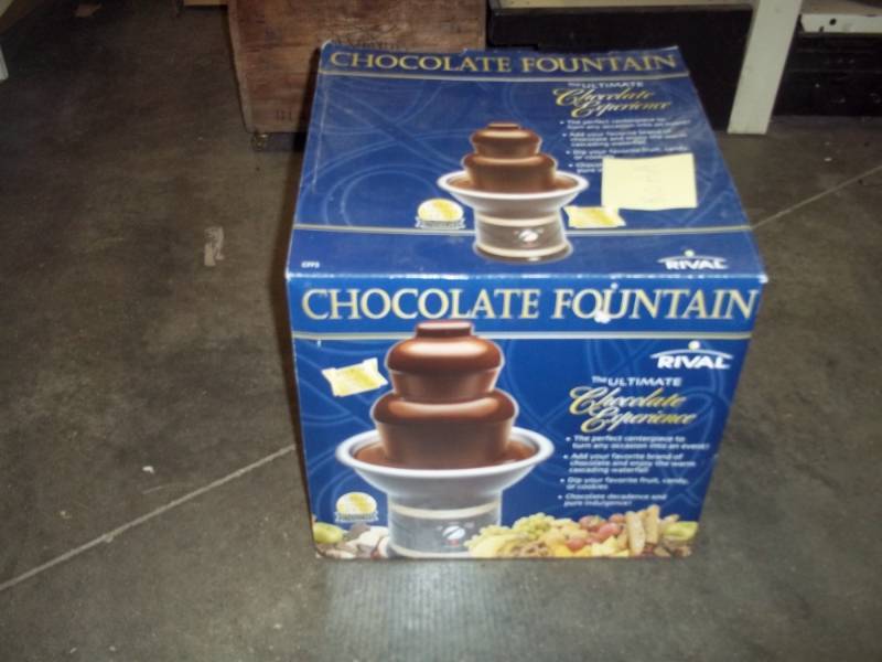 Rival Chocolate fountain still in box Advanced Sales Consignment
