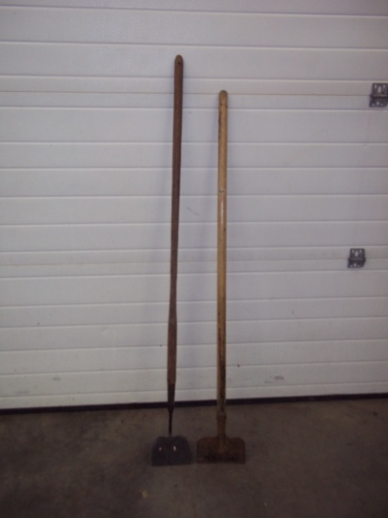 Pair of ice scrapers