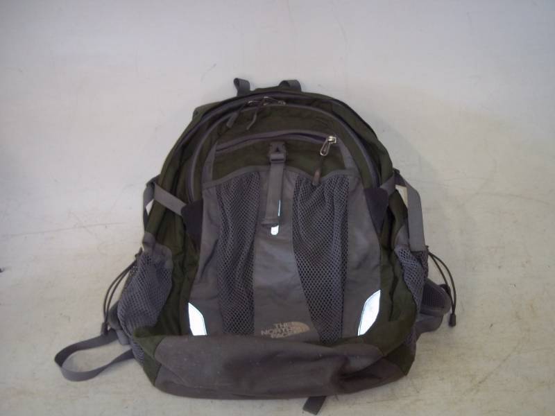 North Face backpack green